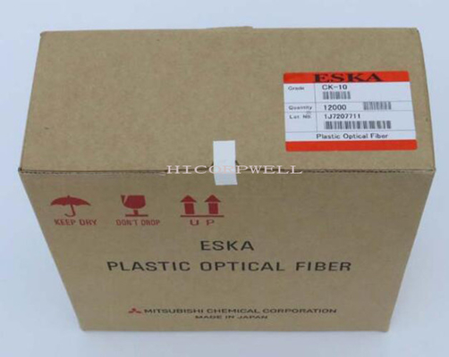 Mitsubishi Chemical CorporationからのESKA 0.25MM CK10ガラス裸の光ファイバーPMMA
